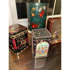 Vintage Lot of 4  Advertising tins